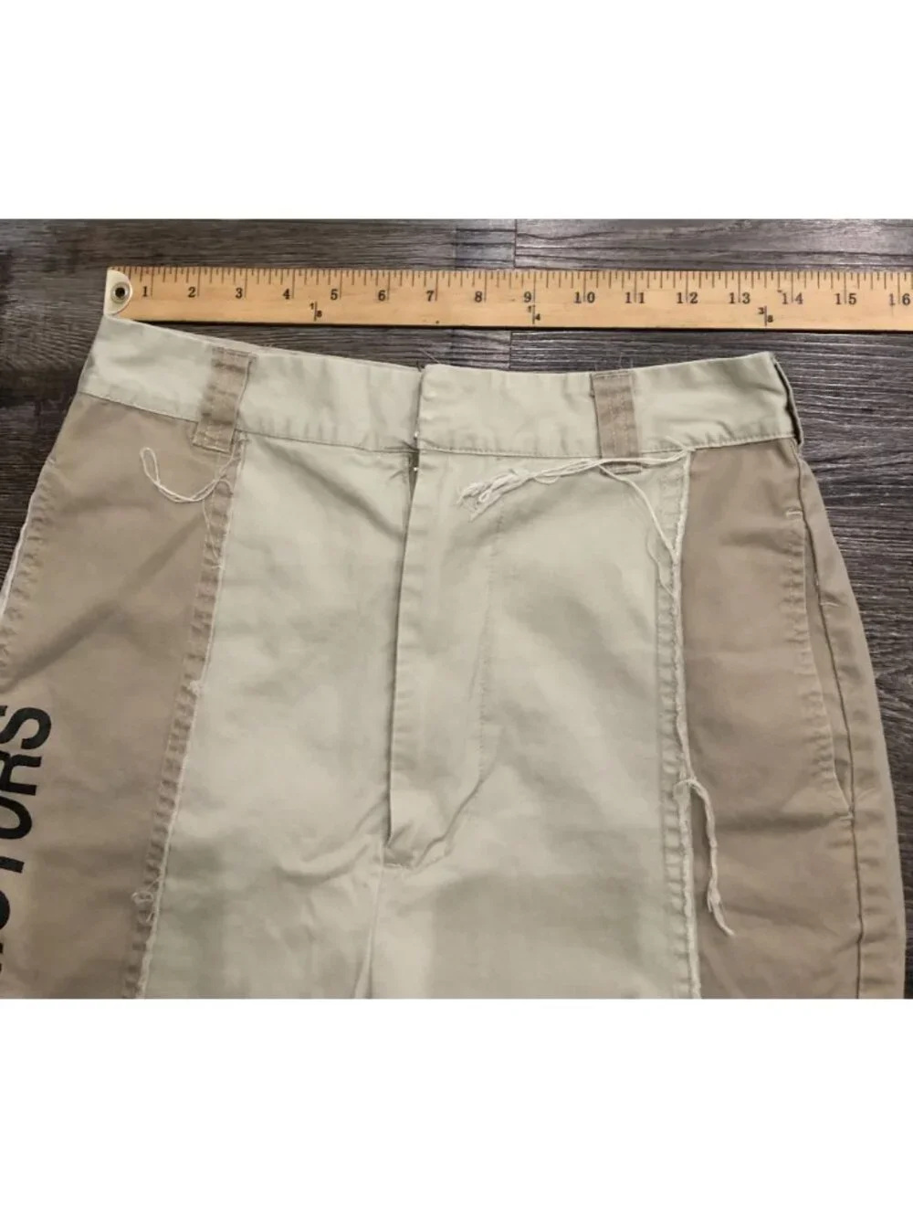 BDG Urban Outfitters Ella Spiced Chino Pants Womens Size 4 Patchwork - Picture 4 of 5